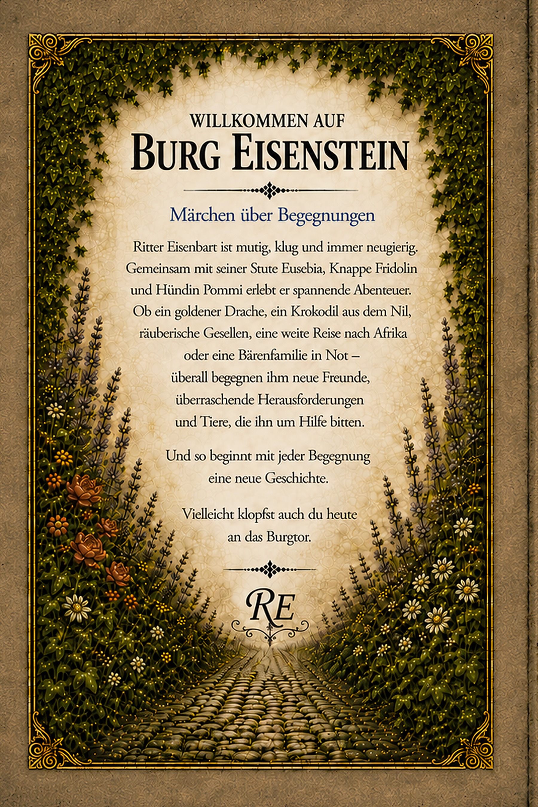 Rückseite von Ritter Eisenbarts Abenteuer – Band 1